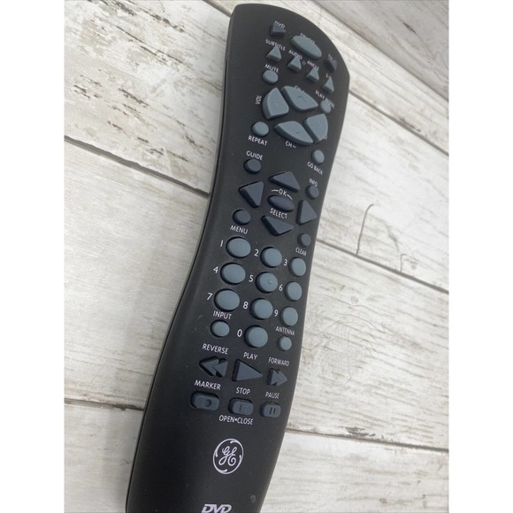 GE DVD Remote Control Replacement CRK760C1 TV Original Equipment OEM - Picture 5 of 12